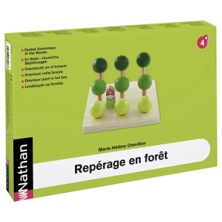 Keeleõppe mäng "orienteerumine metsas"