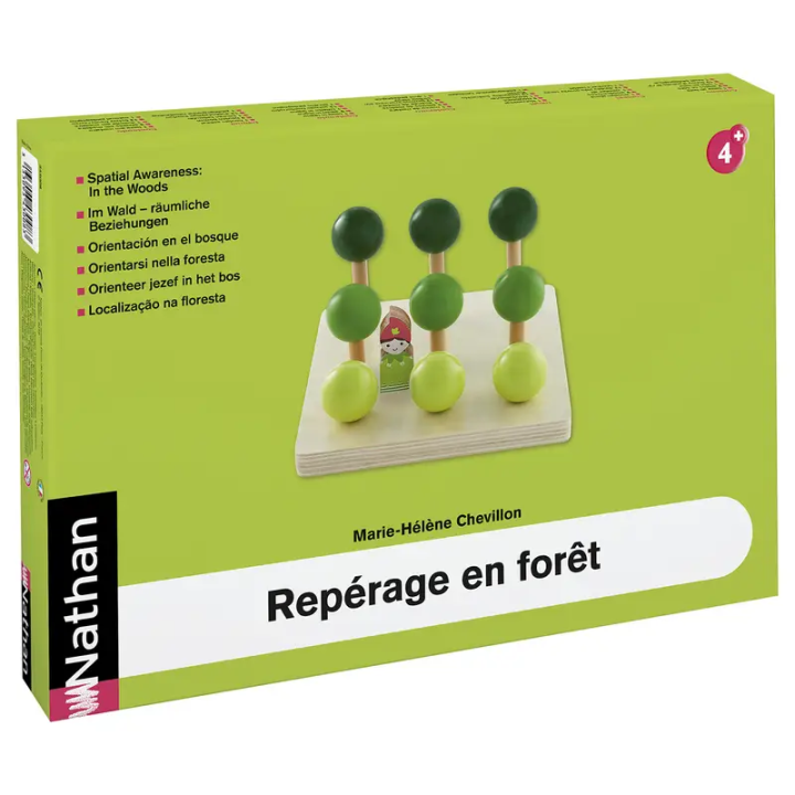 Keeleõppe mäng "orienteerumine metsas"