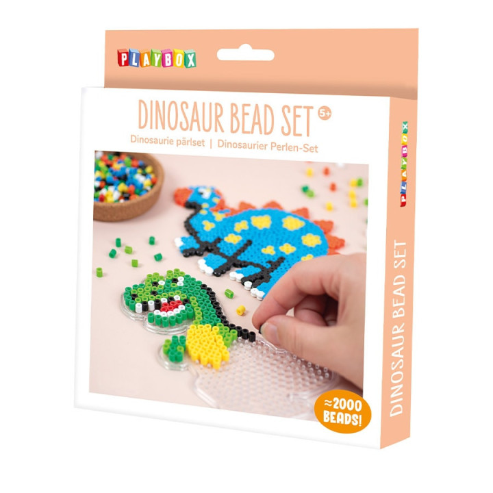 Triigitavate pärlite kompl. dinosaurus