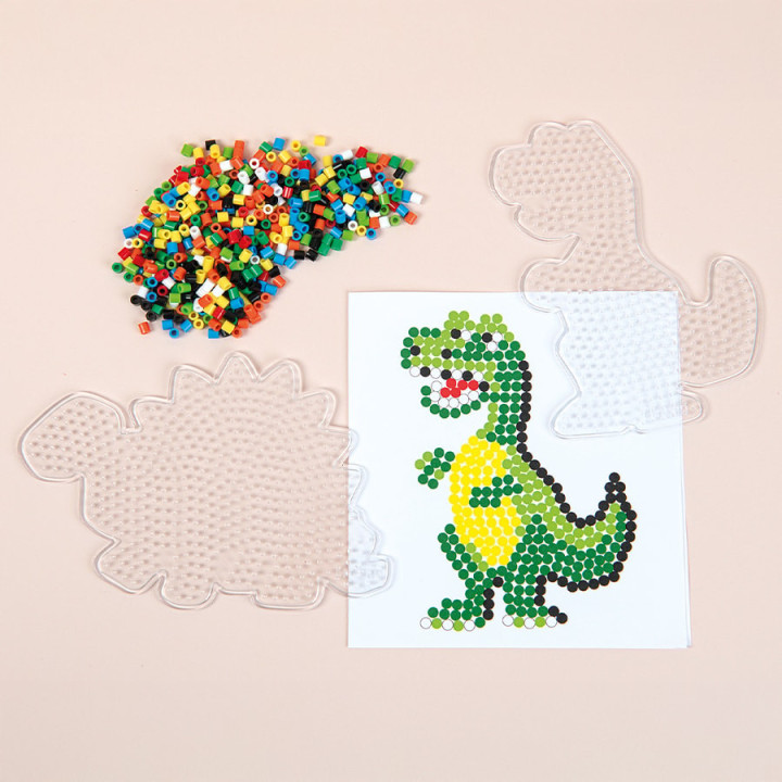 Triigitavate pärlite kompl. dinosaurus