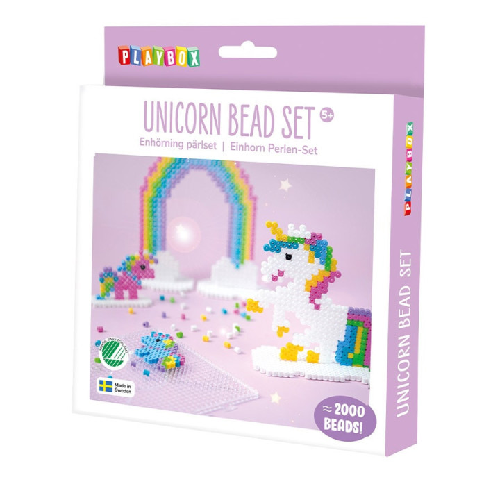 Triigitavate pärlite kompl. unicorn