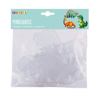 Pärliplaadid 3tk dinosaurused
