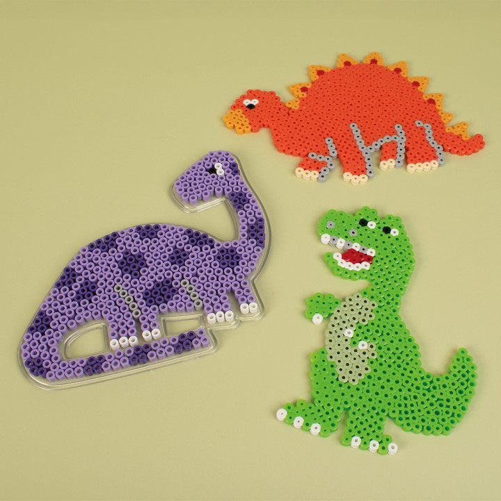 Pärliplaadid 3tk dinosaurused