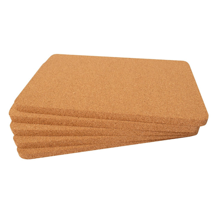 Korkplaat 23*16*1cm 5tk.