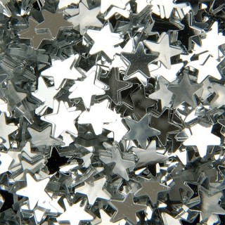 Tähed 12 g hõbedased