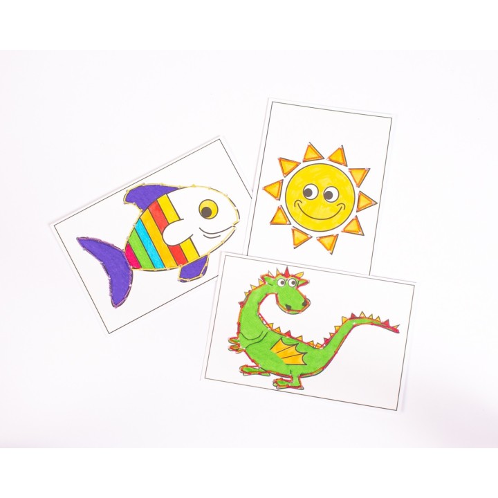 Tikkimislehed joonisega 48 tk.