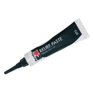 Klaasi-portselani kontuurvärv 20 ml must