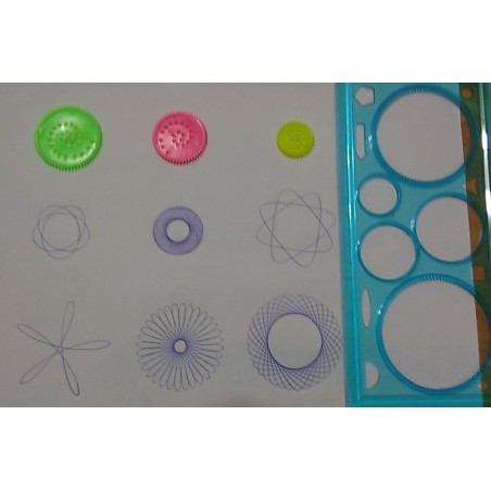 Shabloon-joonlaud ringitamine