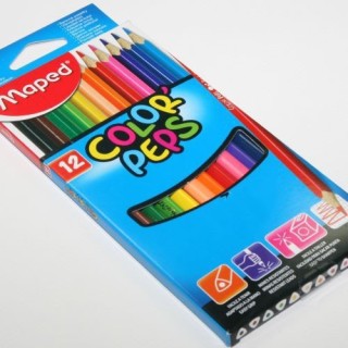 Värvipliiats ColorPeps 12 tk.