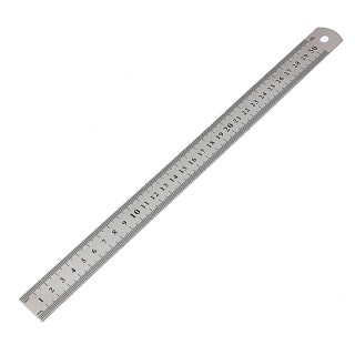 Joonlaud metallist 30cm