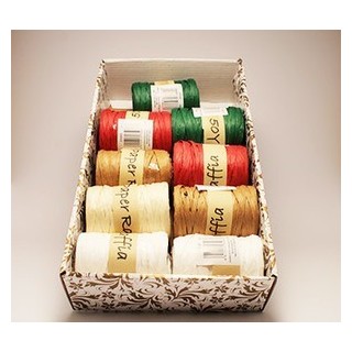 Paber raffia valge