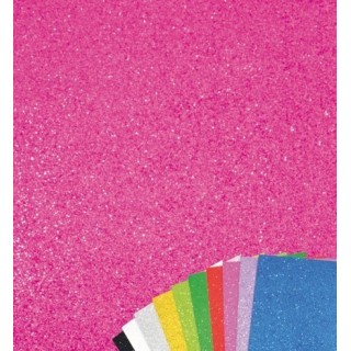 Vahtkummi lehed A4 glitter