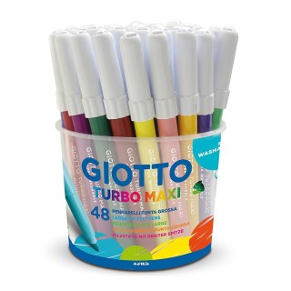 Viltpliiats Giotto Turbo Maxi 48 tk.