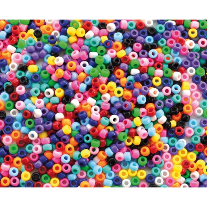 Pärlid plast u.1000tk