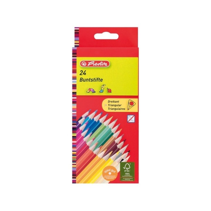 Värvipliiats Herlitz 24tk