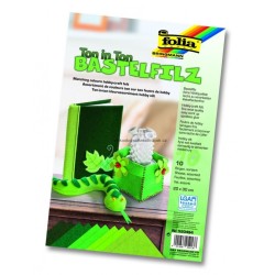 Käsitöövilt roheline erinevad toonid