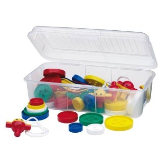 Suured nööbid plastikkarbis TELLIMISEL