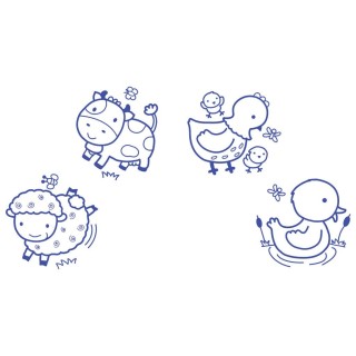 Templid Baby 4 tk farm