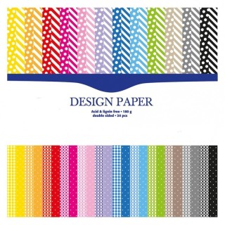 Kartong 180g/m scrapbooking 30