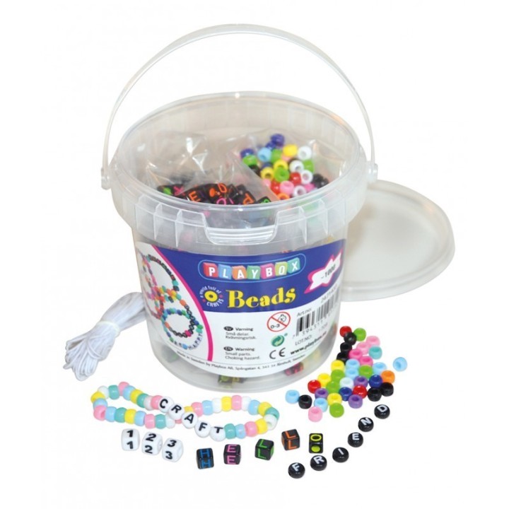 Pärlid tähed,numbrid  u.1000tk