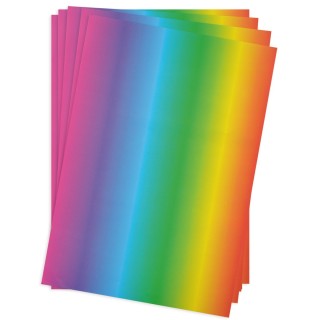 vikerkaarevärviline paber 20 lehte