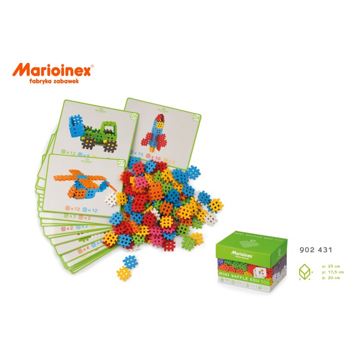 Vahvelklotsid mini 500tk EDU