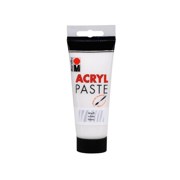 Akrüülpasta Marabu 100 ml valge