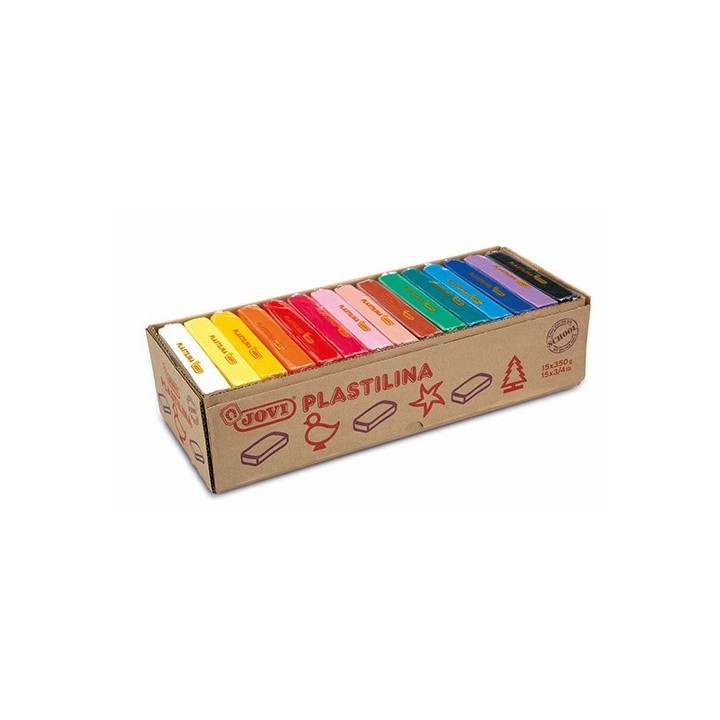 Plastiliin 350g Jovi valge