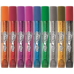 sädelev/glitterliim 9*10