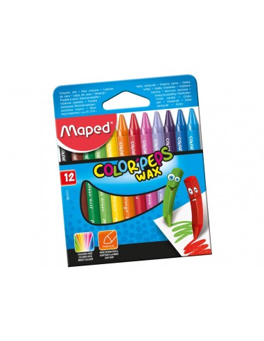 Rasvakriit ColorPeps  kolmetahuline 12 tk.