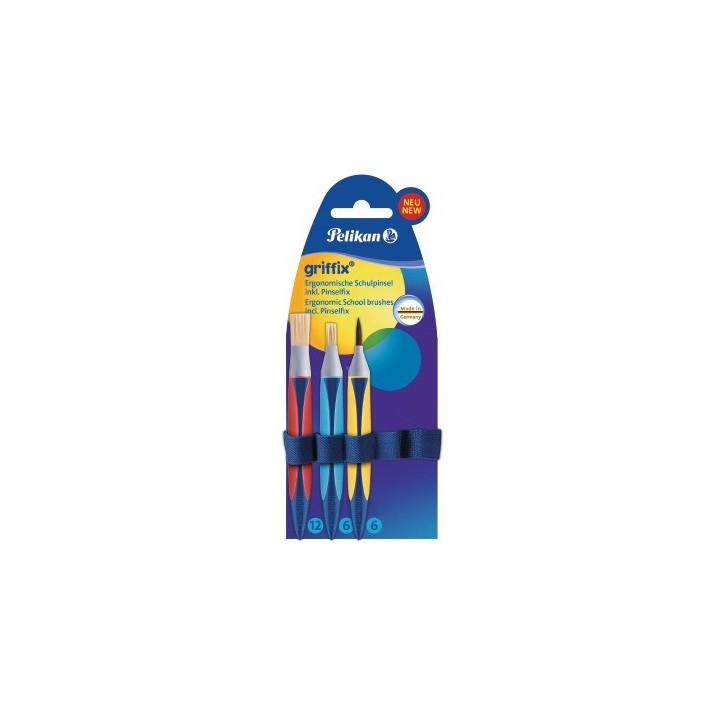 sünteetilised ergonoomilised pintslid 5 tk. sünteetilised ergonoomilised pintslid 5 tk.