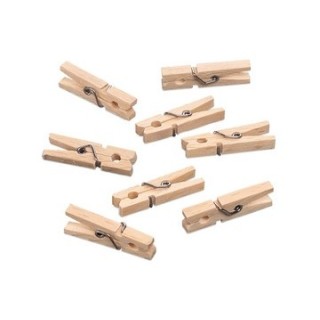 Pesulõks/näpp 45 mm 100tk