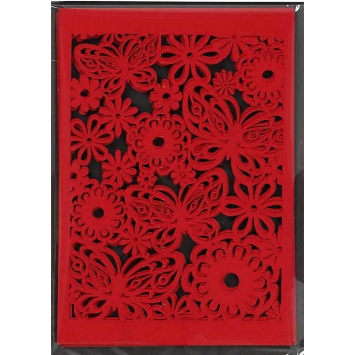 Kartong pits suured lilled punased