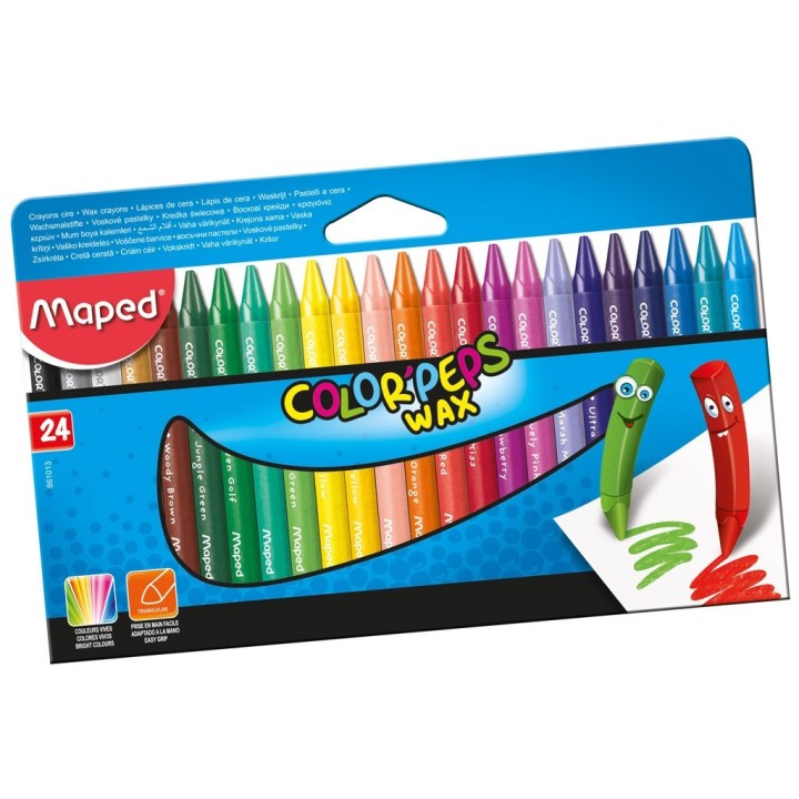 Rasvakriit ColorPeps 24 tk.