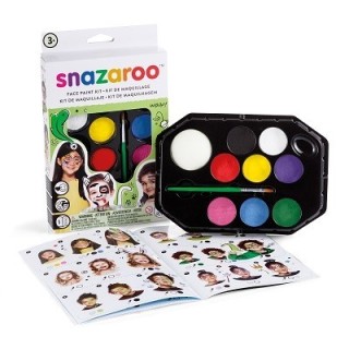 Näovärvide komplekt 8tk Snazaroo