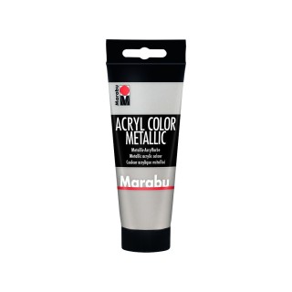 Akrüülvärv 100 ml Marabu Silver