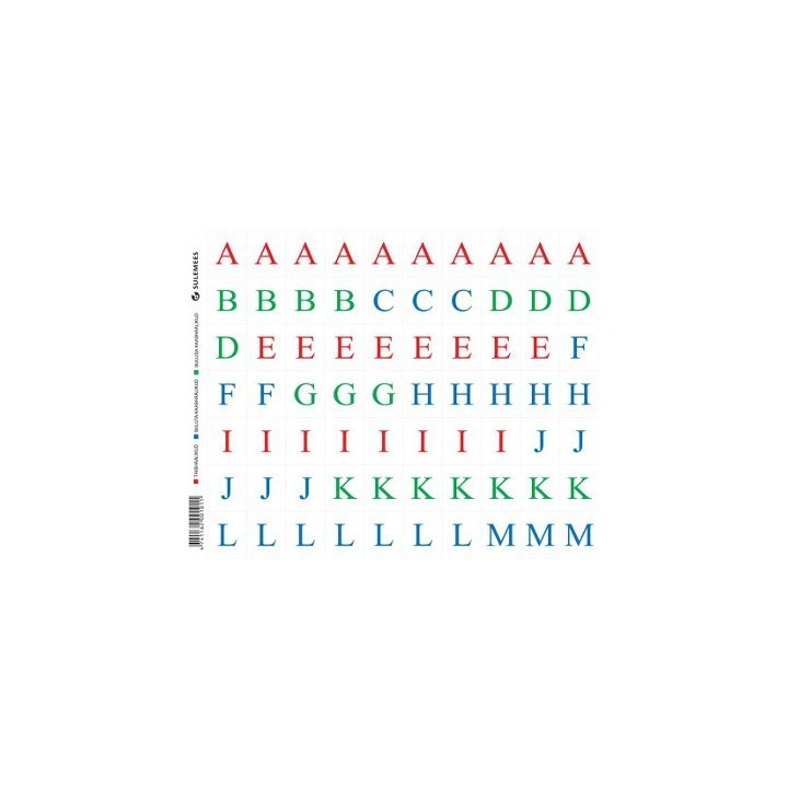 Tähekomplekt liikuvale aabitsale eesti keel