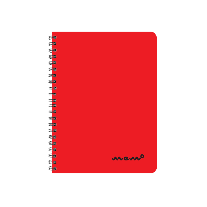 spiraalplokk MEMO A4 5*5 ruut 60 lehte