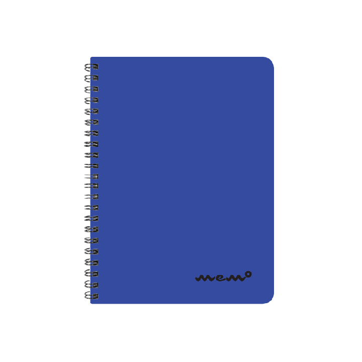 spiraalplokk MEMO A4 5*5 ruut 60 lehte