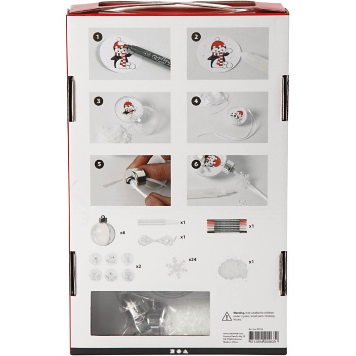 Jõulukuulide valmistamise komplekt