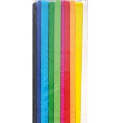 Krepp paber 10 värvi