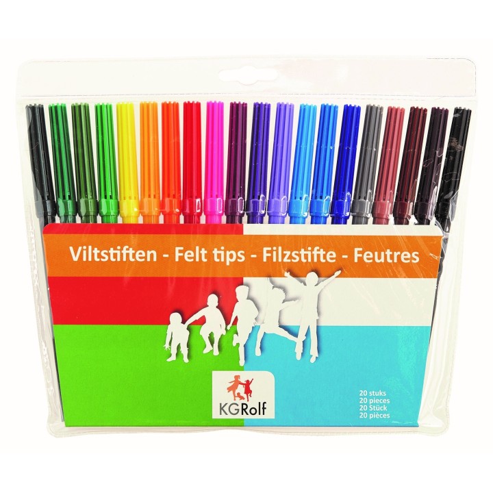 Viltpliiats ROLF 20 värvi