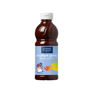 Akrüülvärv Glossy 500ml TUMEPRUUN