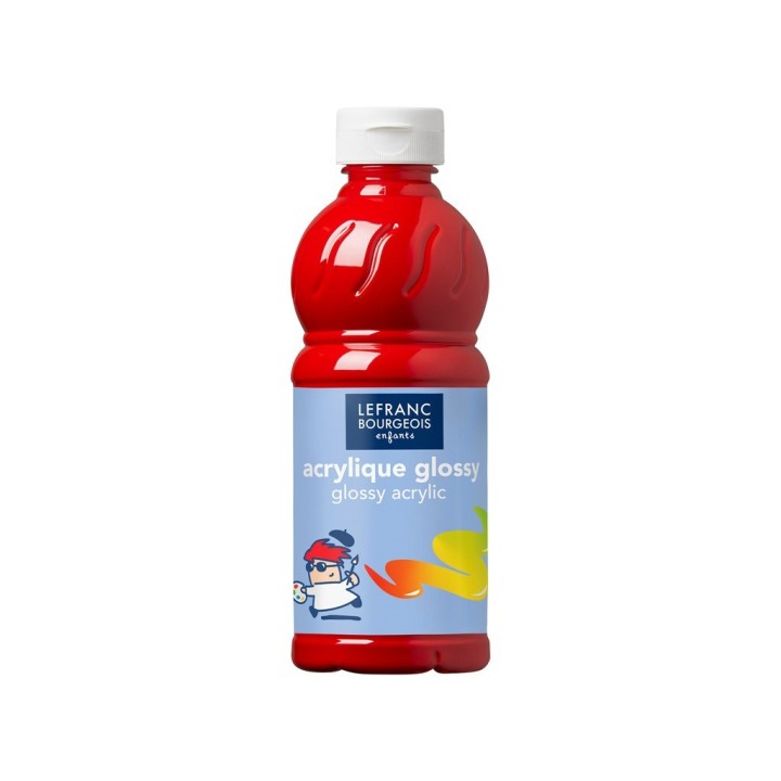 Akrüülvärv Glossy 500ml PUNANE