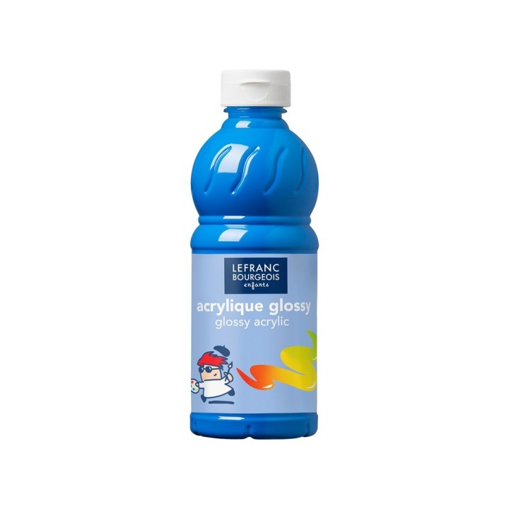 Akrüülvärv Glossy 500ml PRIMAARSININE