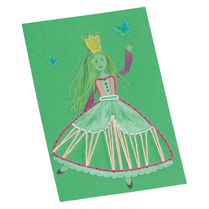 Tikkimislehed joonisega 50 tk. värvilised