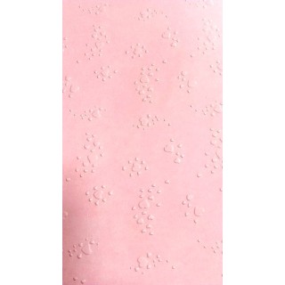 Kartong mustriline hele roosad südamed