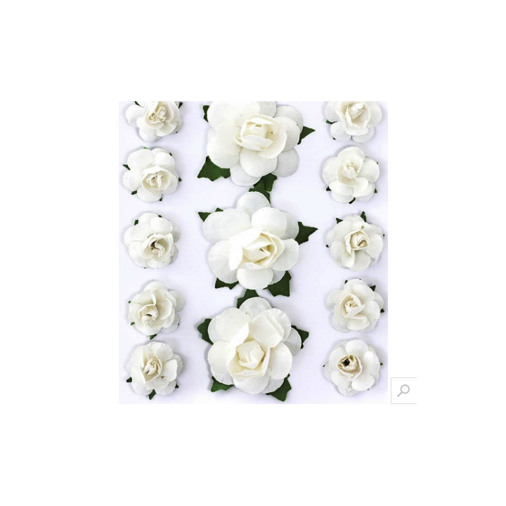 roosid paberist valge