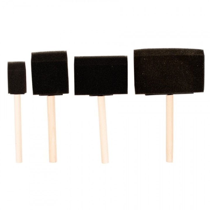 Svammist suured pintslid 4tk.