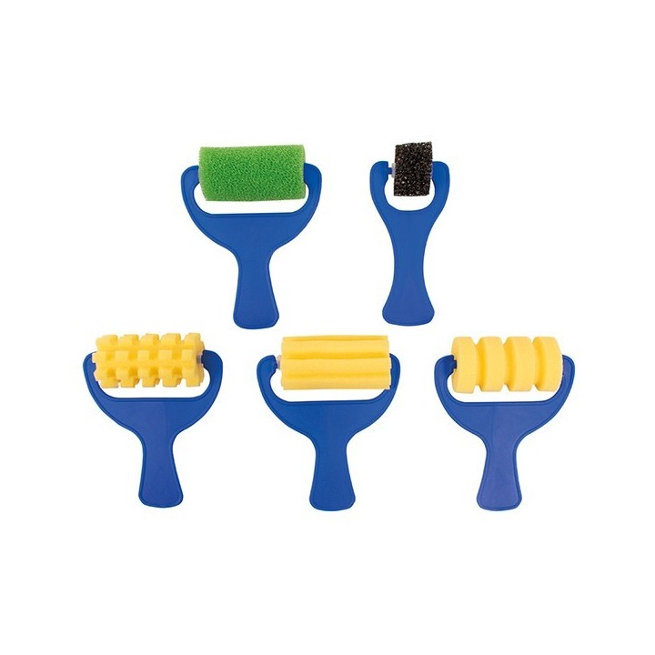 Svammist mustrirullid 5tk.